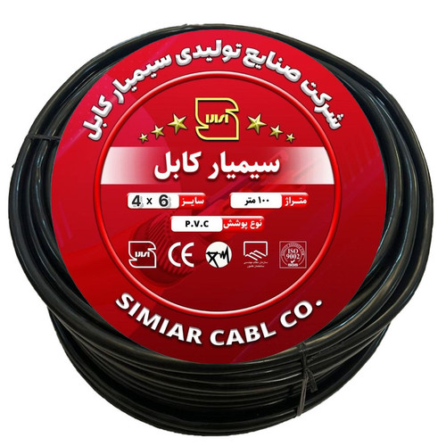 کابل برق افشان 4 در 6 سیمیار کابل مدل 29